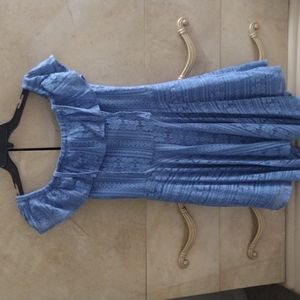 Blue dress, size 16, brand: BCBGirls